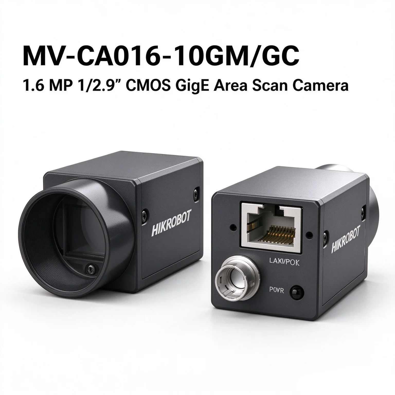 HIKROBOT  MV-CA016-10GM/GC, MV-CA016-10UM/UC 1.6MP Area Scan Camera, GigE/USB,IMX273, Industrial Camera  Area Scan Camera