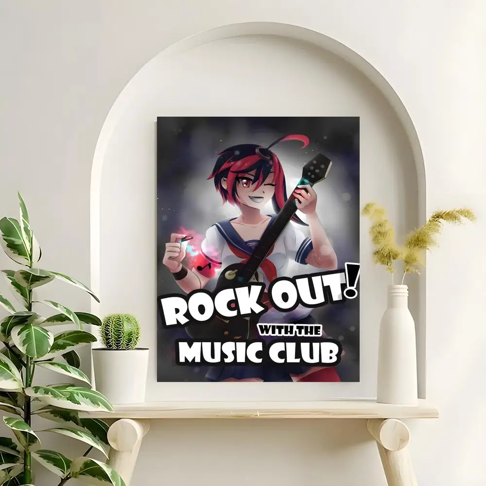 Game Yandere Simulator Poster Hochauflösende Poster-Aufkleber, geeignet für Schlafzimmer, Wohnzimmer, Heimdekoration – Detail 9