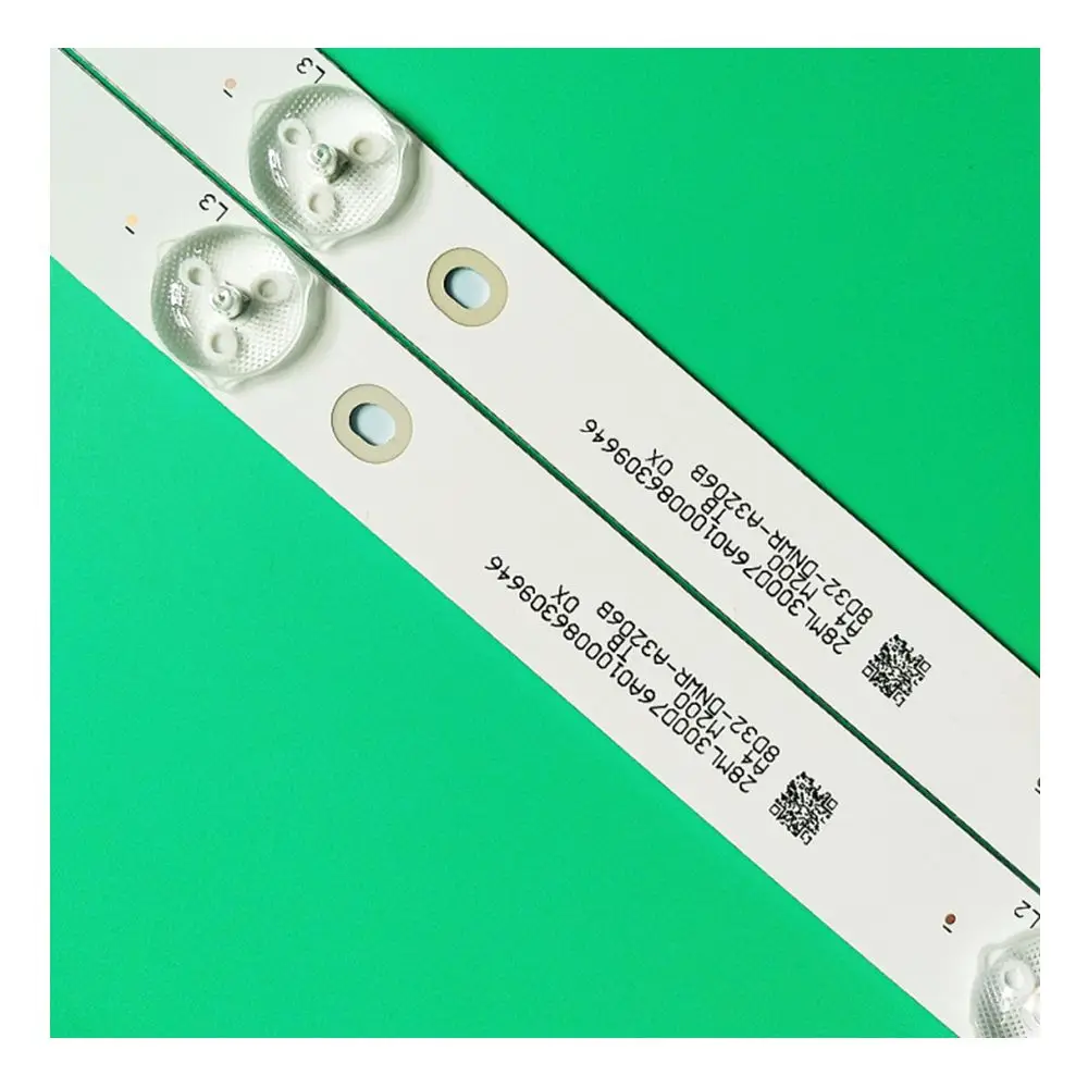 LED TV Backlight Strips para AKAI LES-32A64M, LED TV Bars, RF-BU320E30-0601S-02 A2 Bandas Régua, CY-32DN-3030-300MA 8D32-DNRF-H3206B