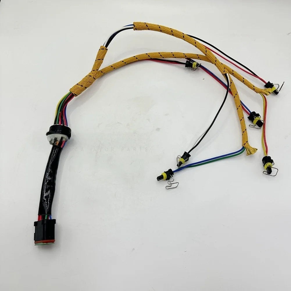 1Pc Fuel Injection Nozzle Harness 222-5917 For Caterpillar Engine E323D E324D Construction Machinery Parts Blue Wiring