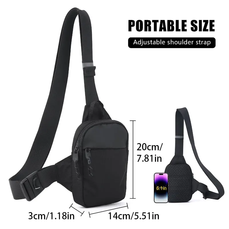 

New Sports Chest Bag Men's Small Size Backpack Women Messenger Bag Mobile Phone Waist Bag Mini Fashion Satchel canvas bag сумочка через плечо handbag crossbody bag