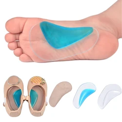 Semelles orthopédiques pour enfantsChaussures pour enfants insérées dans la fasciite plantaire infantile, voûte plantaire plate du pied, semelle intérieure de gel de silicone orthopédique de soutien