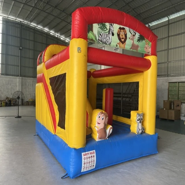 new animals mini inflatable castle bouncy bubble house bounce house