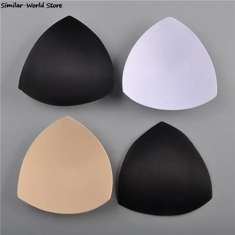 

Triangle SpongeSwimsuit Padding Inserts Women Clothes Accessories Foam Chest Cups Breast Bra Bikini Inserts Chest Pad