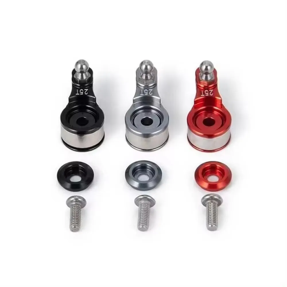 25T Aluminum Adjustable Damping Servo Arm for 1:10 RC Traxxas TRX4 TRX6 Tracked Vehicle, Parts