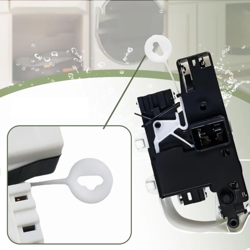 آلية قفل باب الغسالة المزلاج تجميع إكسسوارات الغسالة