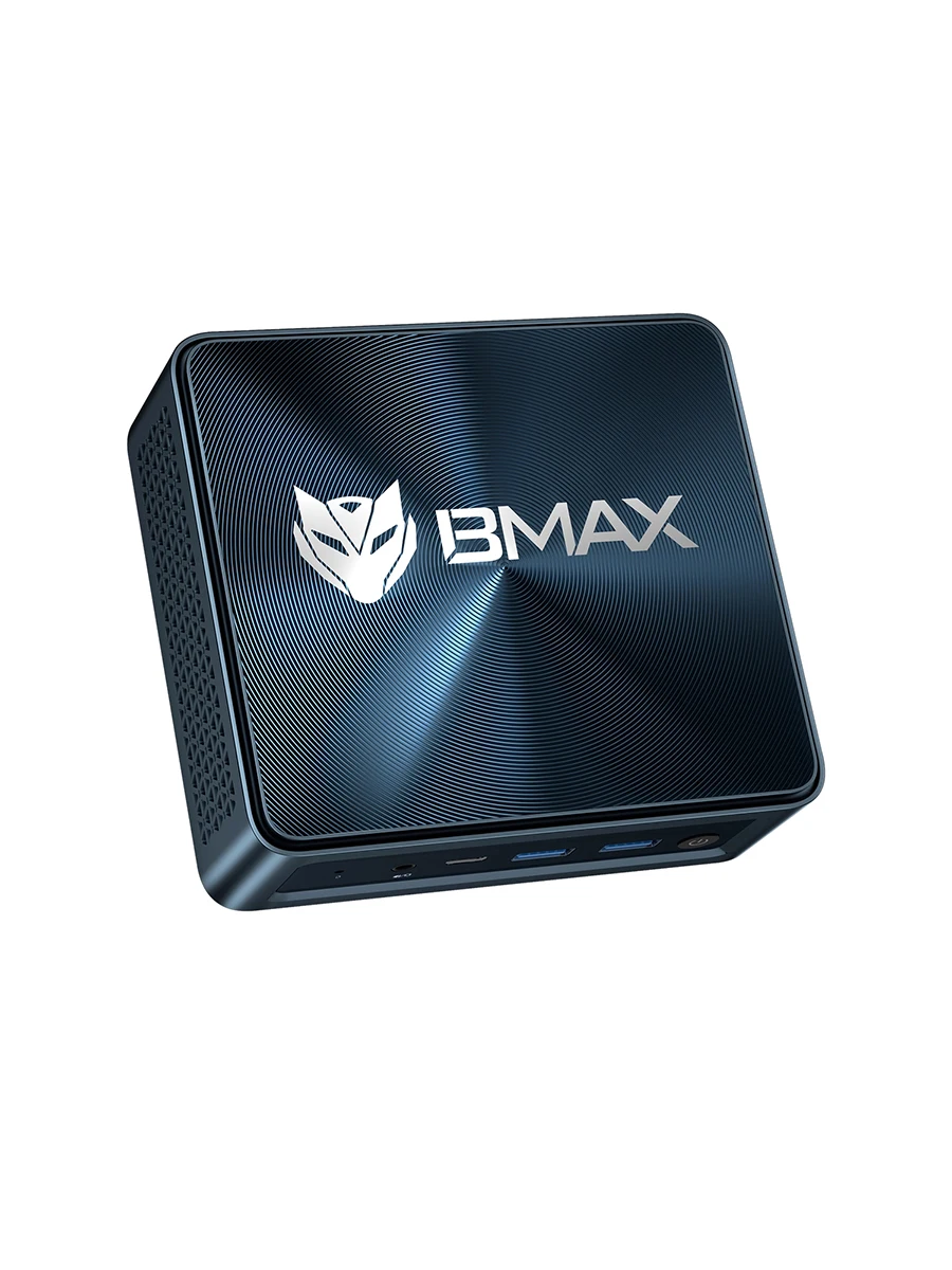 BMAX B11 Pro Mini AI PC Intel Core Ultra 5 115U 8 Kerne 10 Threads 16GB RAM 512GB SSD WLAN Bluetooth USB HDMI Typ-C Windows 11