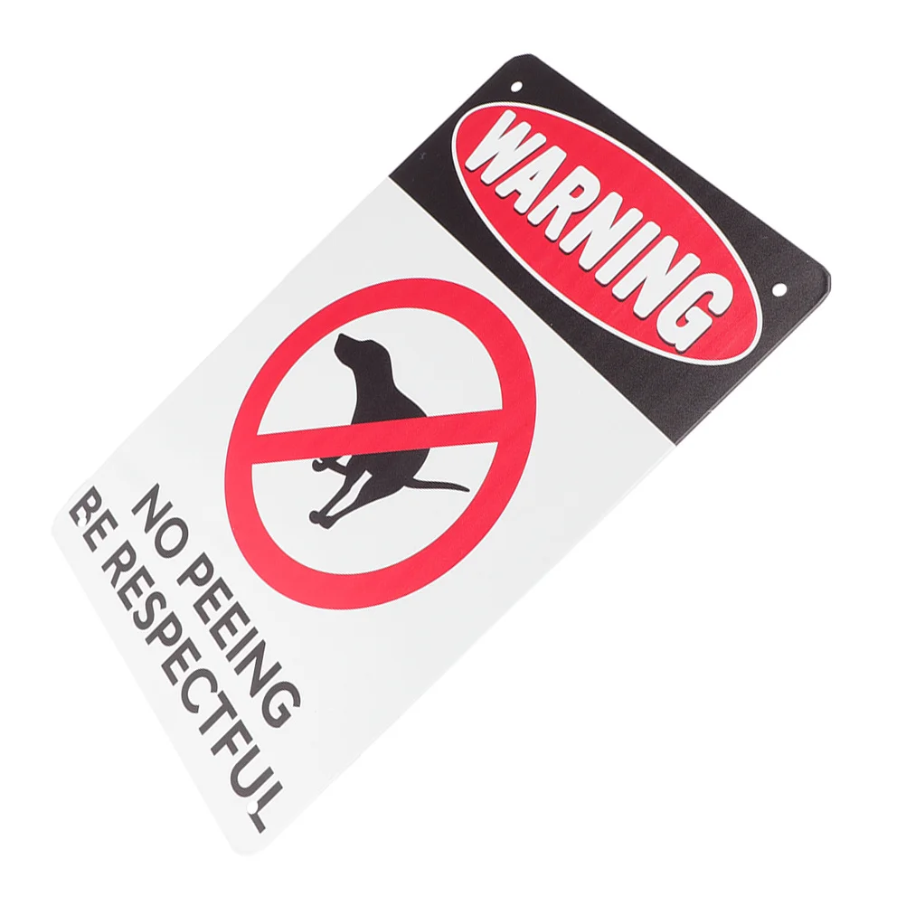 1pcs No Peeing Sign Dog Warning Signs For Yard Lawn Alert Markers Keep Neighbors Dogs Out Clean Up After Your Dog Sign