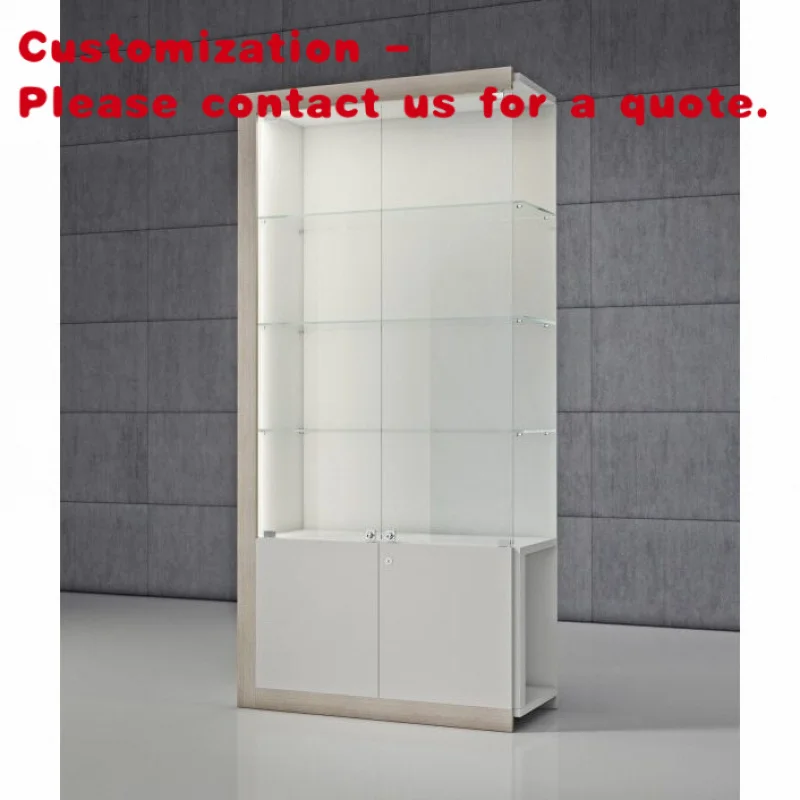 

Изготовленный на заказ.QF/CA X 40 X 210 Витрина из закаленного стекла с китайскими шкафами