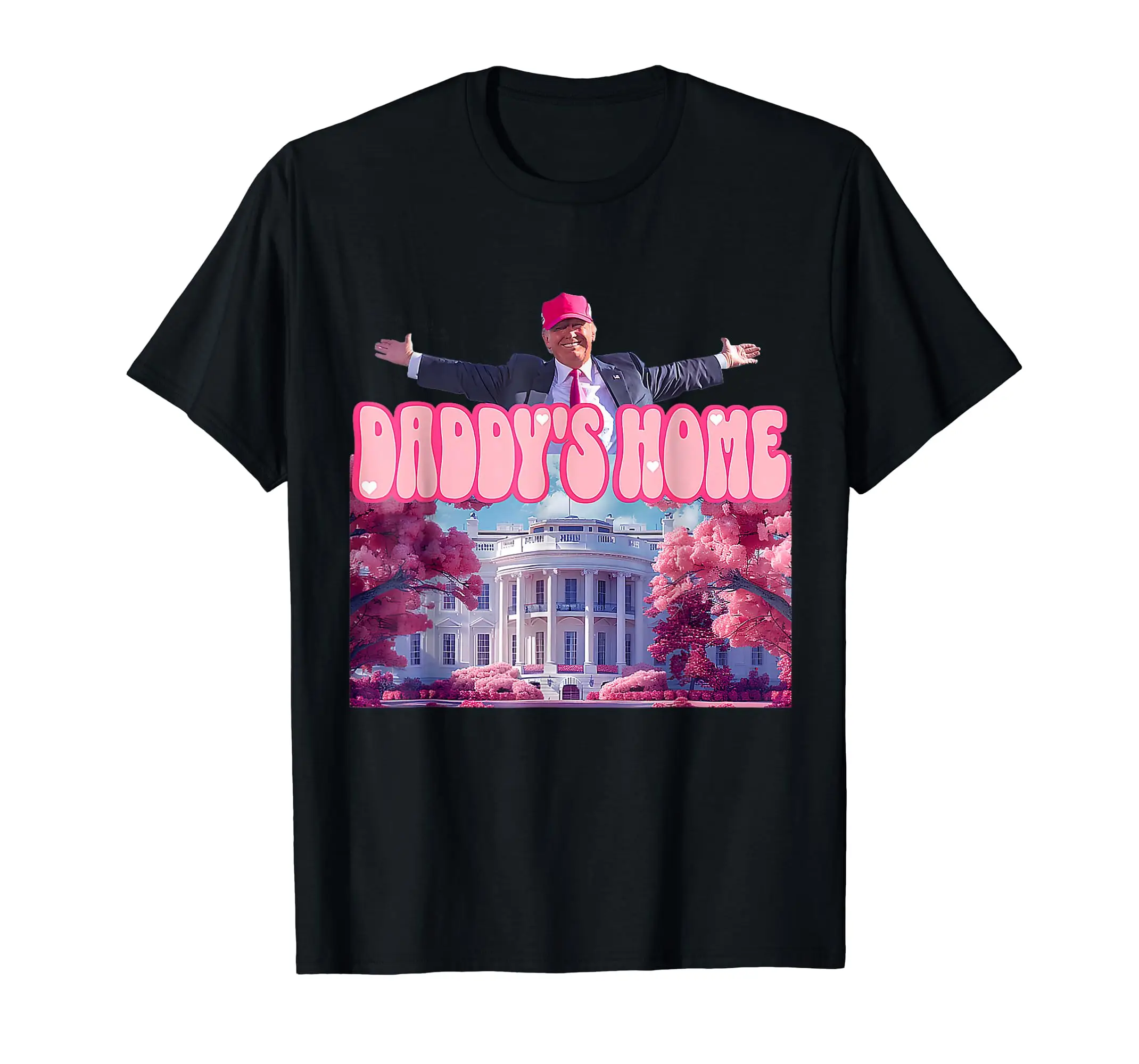 Daddy's Home Funny Trump Daddy Coming Home 2024 t-shirt