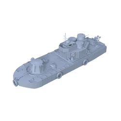 SSMODEL SSC541 1/72 1/144 1/200 1/350 1/700 Military Model Kit USN LCM(6)Zippo Landing Craft Support (Flamethrower)