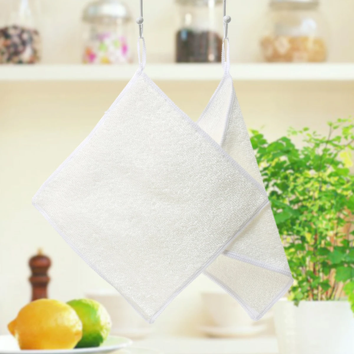 

25 X25CM Dish Towels Fast-drying Cleaning Cloth Kitchen Wash Dishcloth RV Absorbent