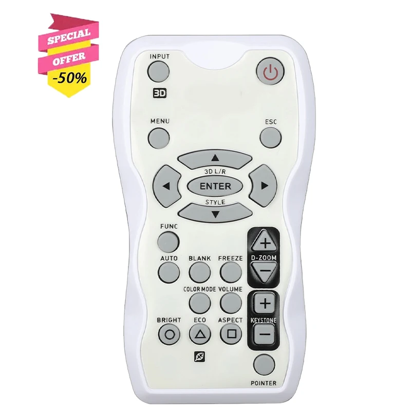 

YT-120 Remote Control For Casio Projectors XJ-M140 XJ-M145 XJ-M150 XJ-M155 XJ-M240 XJ-M245 XJ-M250 XJ-M255 XJ-H1600 XJ-H1650