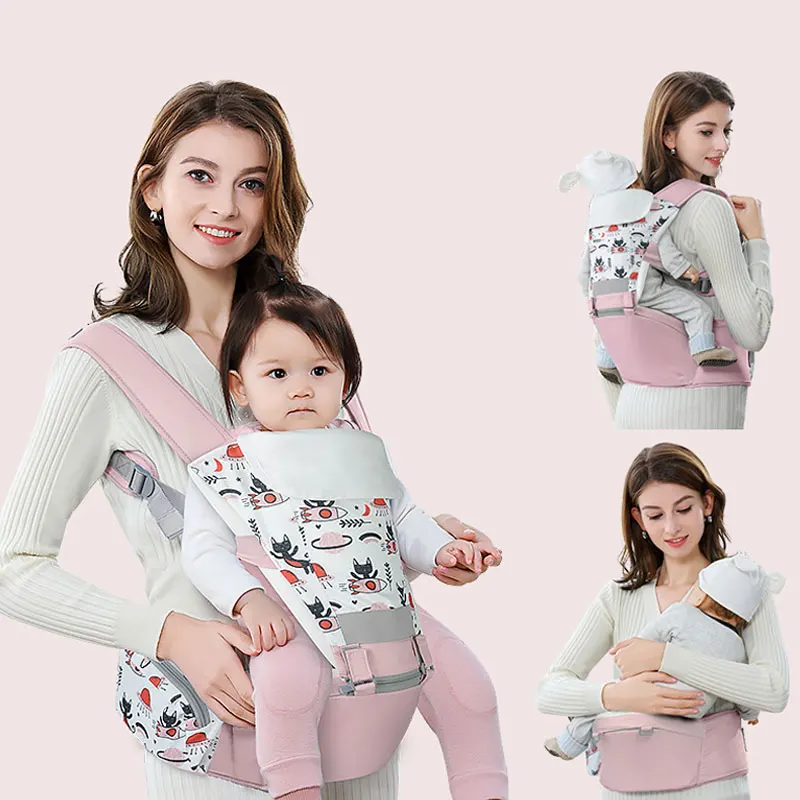 

Waist Stool Baby Lightweight Four Season Front Hugging Baby Carrier Lightweight Carrying Outdoor Baby Carrying Tool
