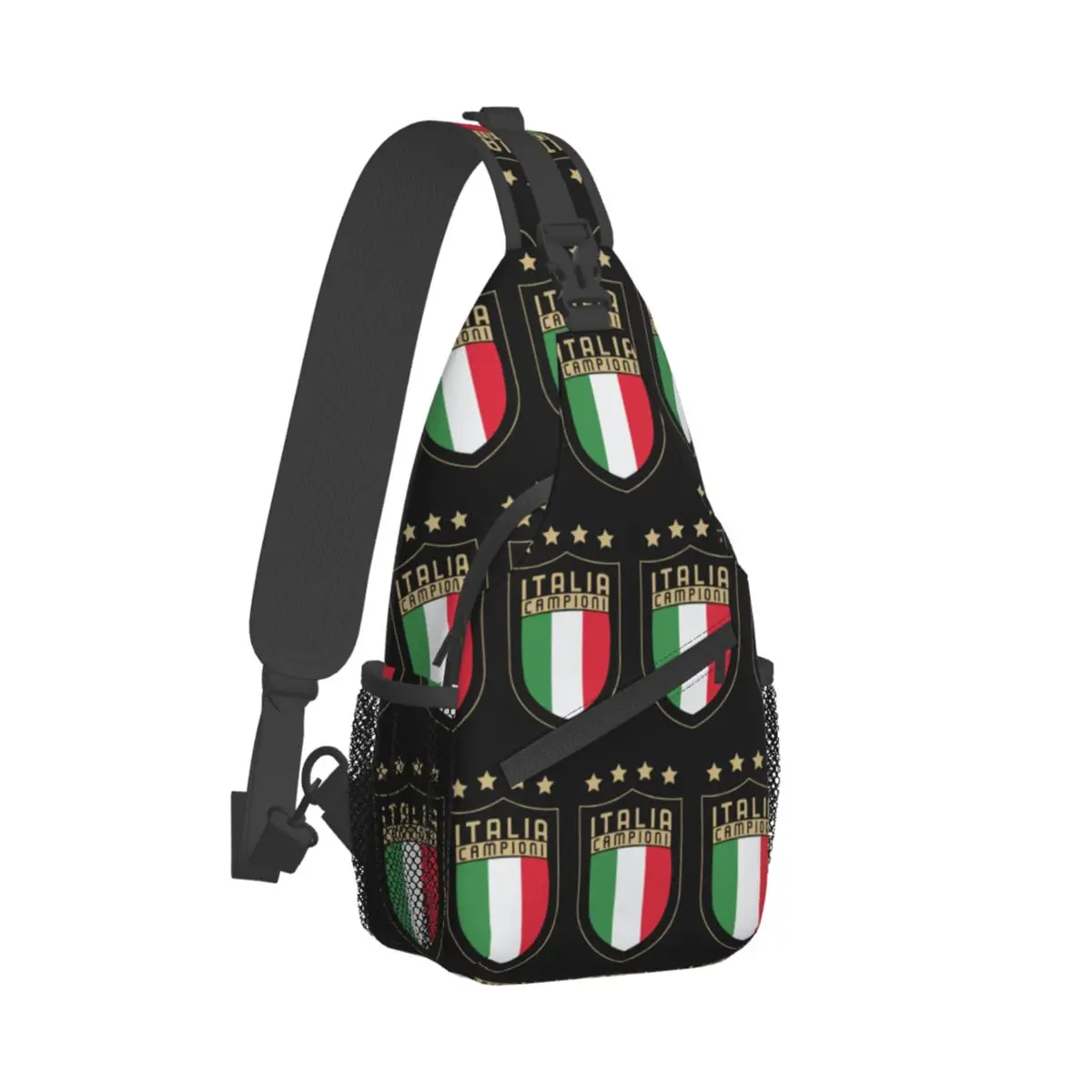 Italien Italien italienische Flagge Cross body Schulter taschen Mode Brusttasche Retro Schulter Rucksack Tages rucksack für Reisen Wandern Sport rucksack