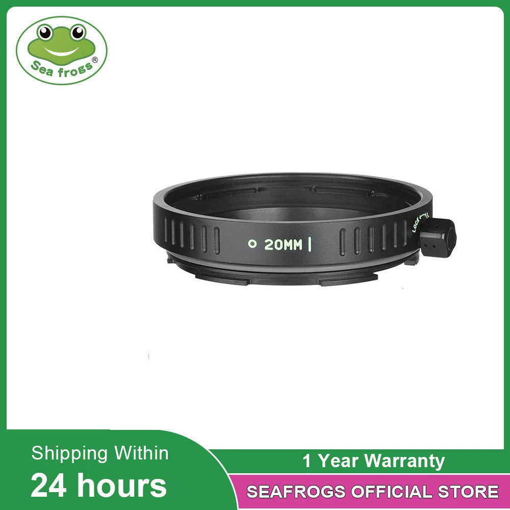 

Seafrogs SF125-20 Extend Tube 20mm Length For aluminum alloy Housing A7M4 X-T5 Z8 R6II R5