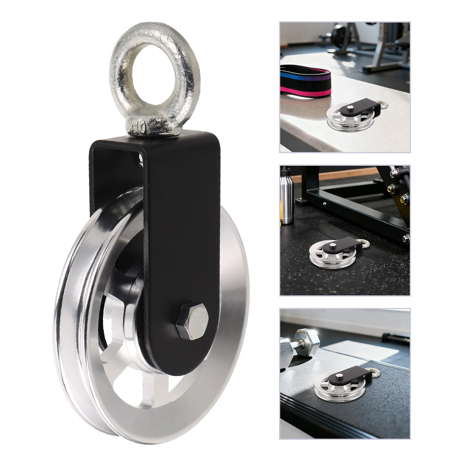 aluminum-alloy-cable-pulley-wheel-105mm-outer-diameter-smooth-detachable-fitness-equipment-attachment-for-home-gym-workout-cable