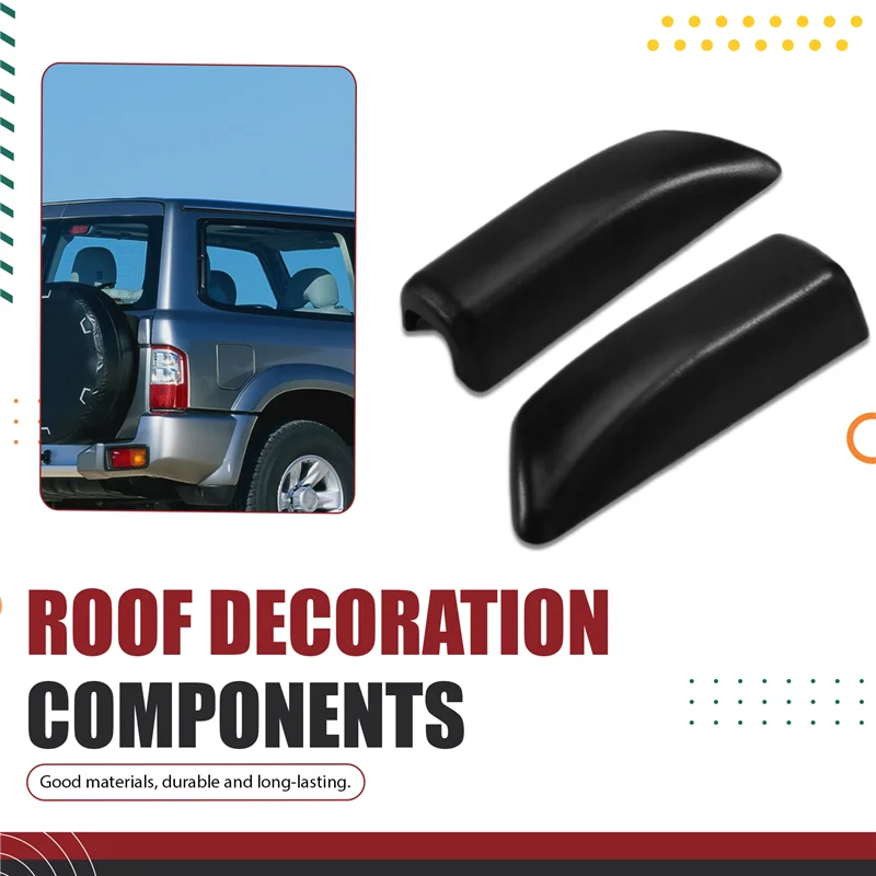 76846VB000 76846-VB000 76845-VB000 Front Rear Roof Gutter Moulding End Cap Set Caps