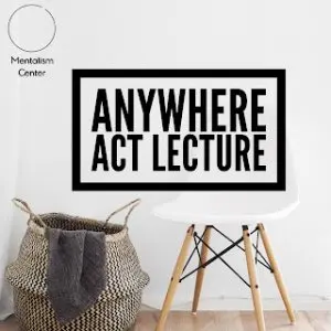 2023 Anywhere Act Lecture by Pablo Amira - Magic Tricks