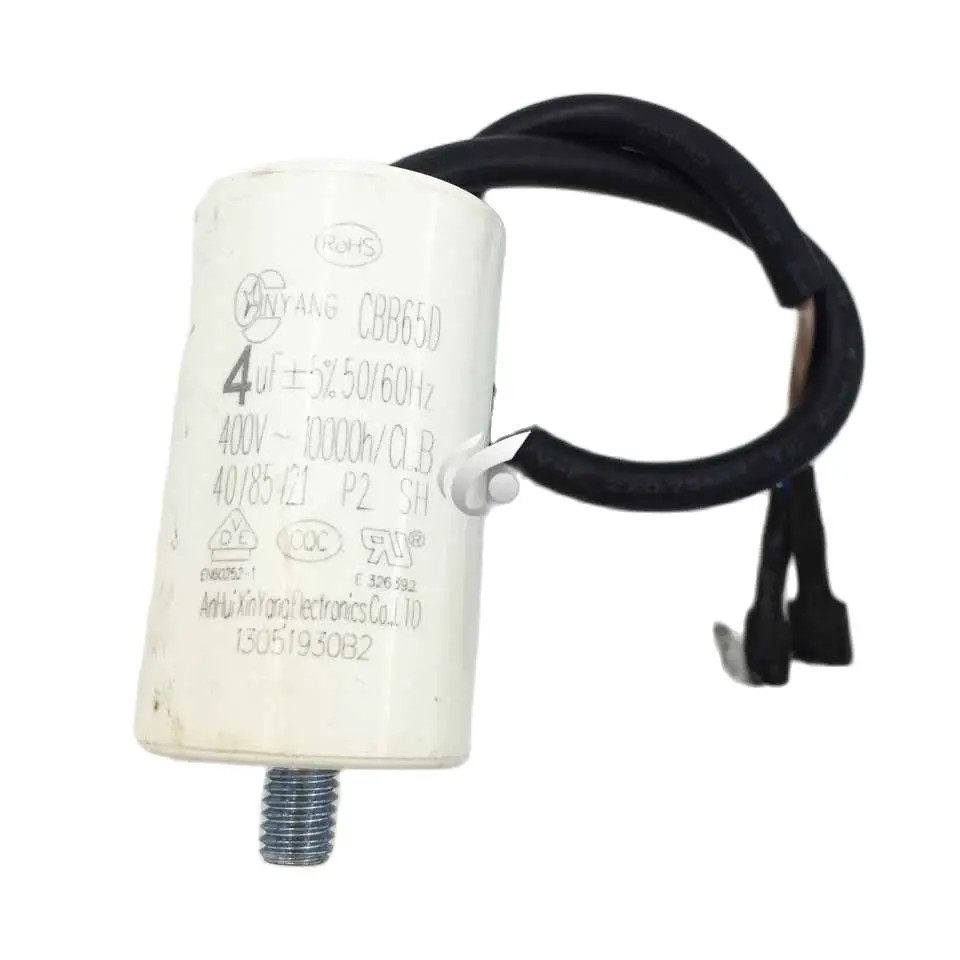 new for Refrigerator Compressor Capacitor 4UF CBB65 refrigerator compressor starting capacitor