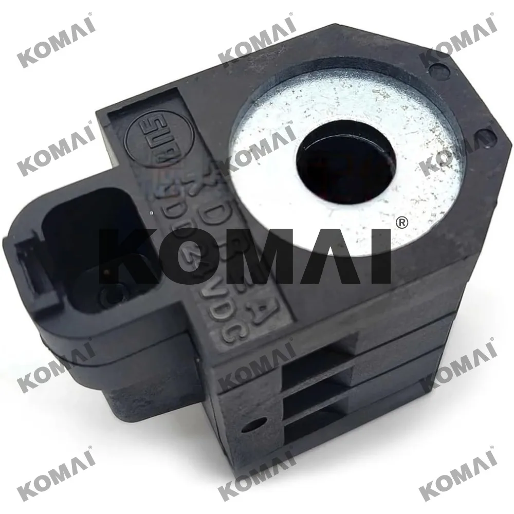 

XOJOX Modern Excavator Pilot Solenoid Valve Coil Stem R60 80 150 215 225-7-9 for Heavy Equipment(24V)