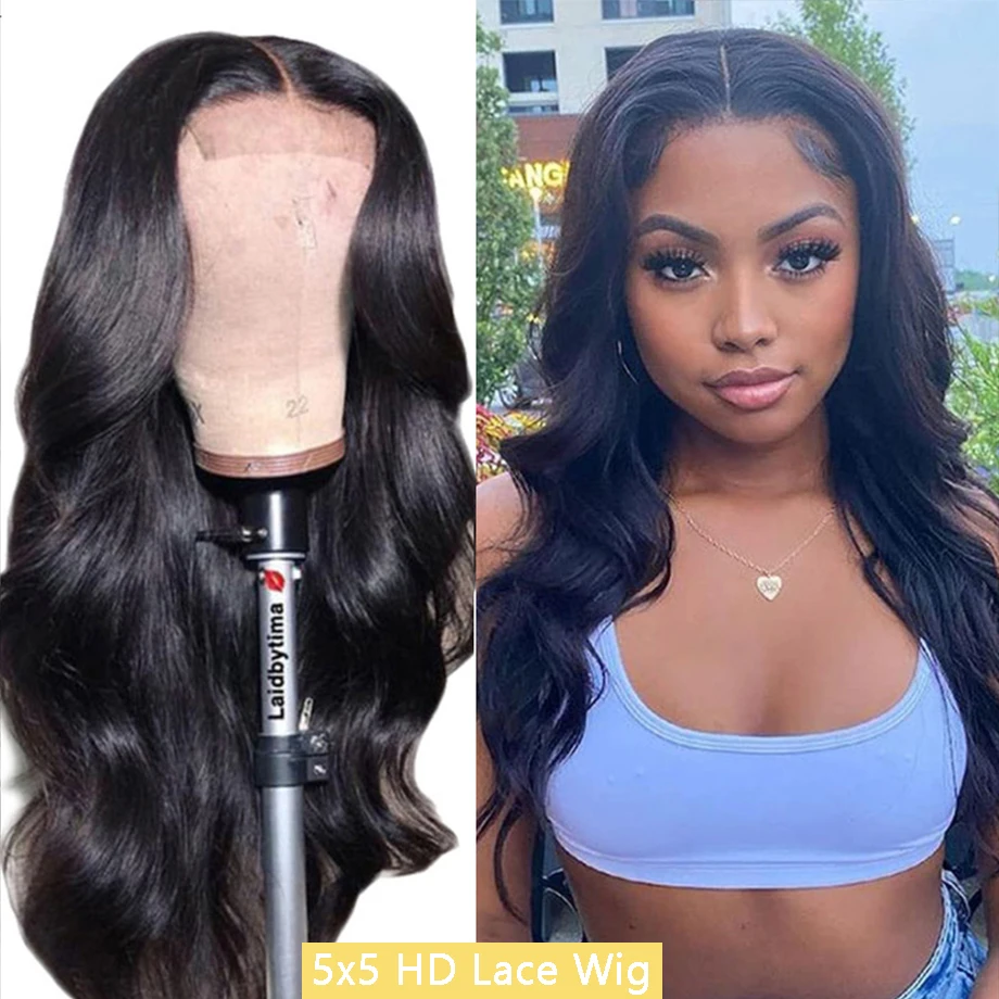 30 40 Inch Loose Body Wave Lace Front Wig 4x4 5x5 Lace Closure Wig 13x4 Lace Frontal Wig Hd Brazilian Pre Plucked Wig Human Hair