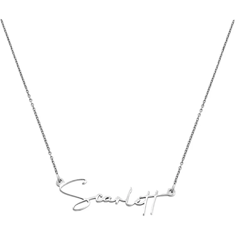 

Персонализированное ожерелье с именем, подходящее для праздников, дней рождения, годовщин, подарков для подруг, жен, супругих.