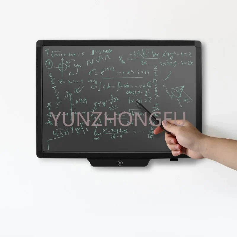 20 inch Dustiess and inkless electronic Lcd writing drawing blackboard With Lock Key one key clear