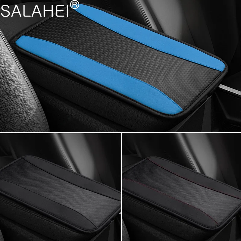 High-end Car Console Pad Armrest Cushion Cover Leather for Seat FR Alhambra Leon Ateca Arona Altea ltea Cupra Toledo Tarraco