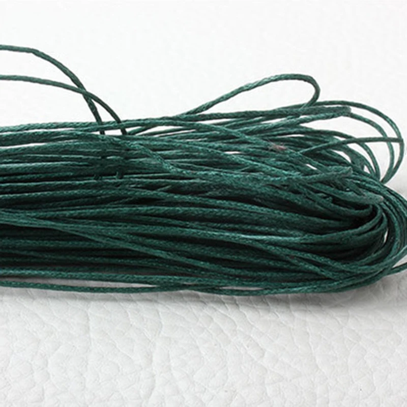 

About 45m Wax Thread Cotton Cord Waxed Cotton Braided Rope for Braided Macrame Sewing Tools DIY Handmade Braided Rope Crafts