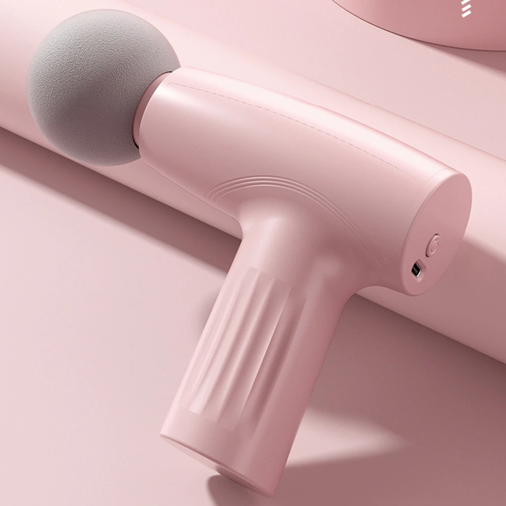 Muscle Mini Pink Massage Gun Deep Tissue Handheld Massage Gun Therapy Gun Fascia Gun Massagegun Massagers Handheld Deep Tissue