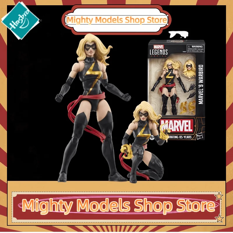 

In Stock Hasbro Marvel ML War Bird Ms Marvel 85th Anniversary 6 Inch Articulated Action Figures Collectible Toys Garage Kit