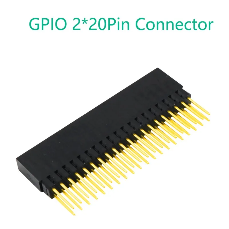 GPIO Heightened Female Header Kit Stackable Pin Socket Extension Connector Single Board Microcontroller Circuit Hardware