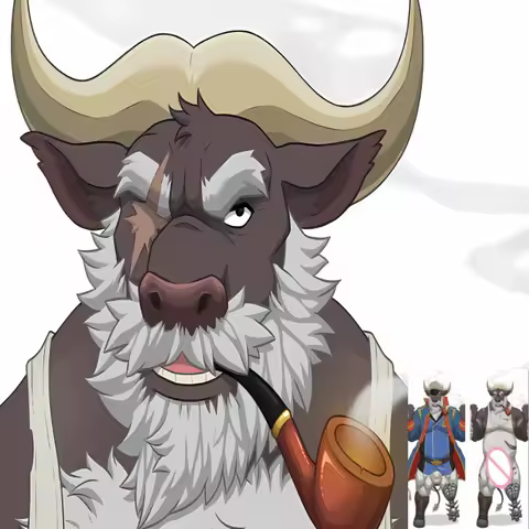 DIY Personalized Anime Ahab (tas) Fluffy Furry Orcus Dakimakura Pillowcase Hugging Body Pillow Cover Case Double-sided Print