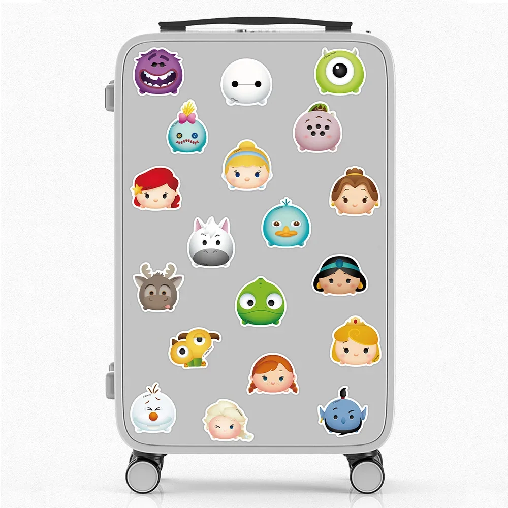 50PCS Disney Cartoon Tsum Tsum Cute Stickers For Kids DIY Notebook Skateboard Phone Guitar Suitcase Car Kawaii Decals Toys