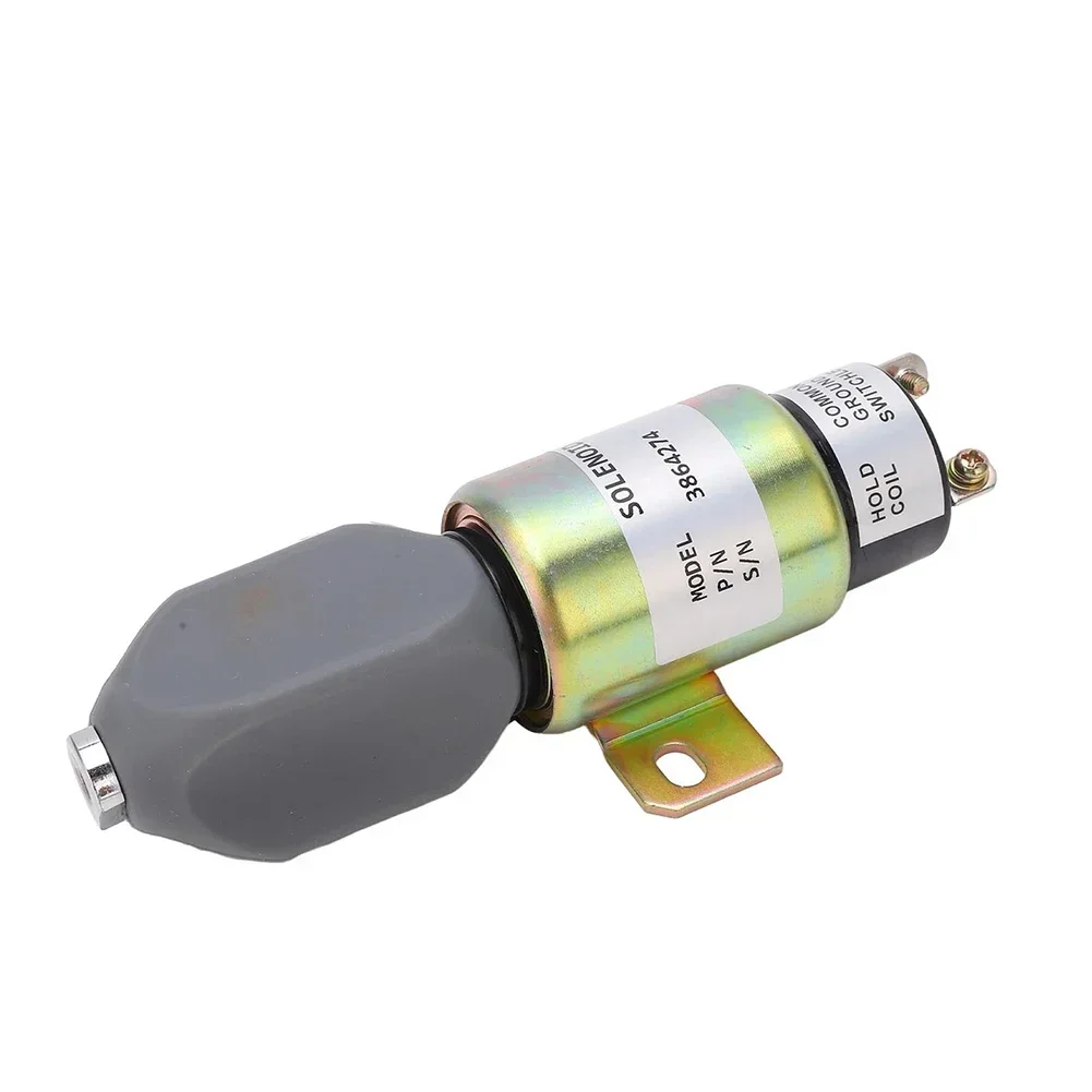 Stop Solenoid Valve For Caterpillar S6K 6D31 E70B 320B 320C And For Cummins Engines Compatible With Original Cat