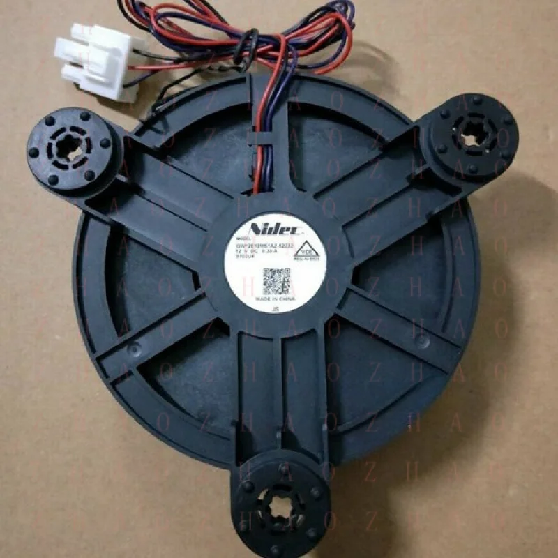 L+ for Haier Refrigera Nidec GW12E12MS1AZ-52Z32 DC 12V 0.33A CPU Fan 3pin