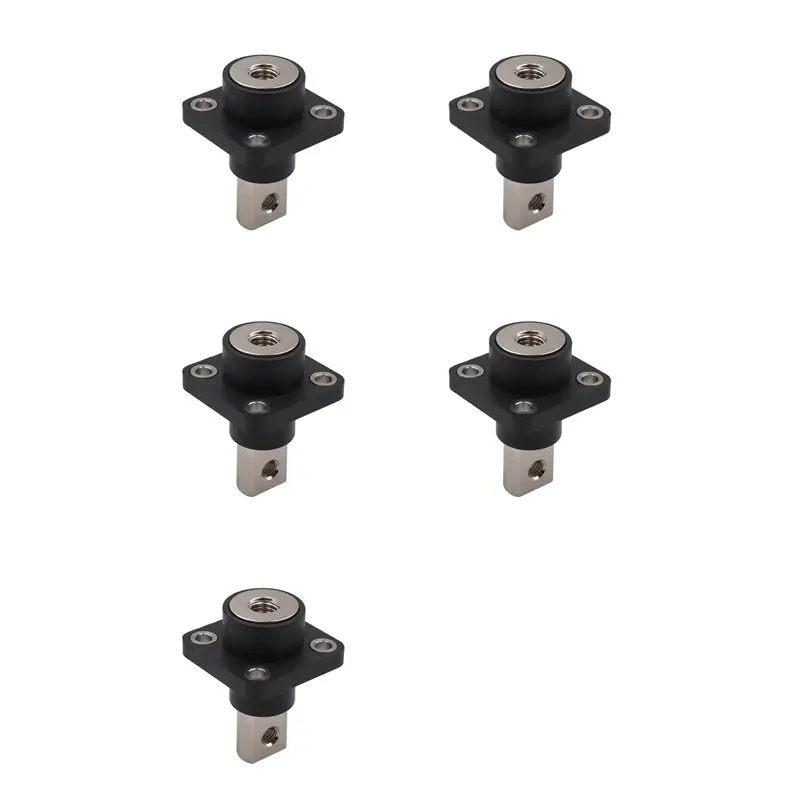 AT51-5X Positive And Negative Copper Terminal Connector For New Energy Storage Lithium Batteries 200A Through-Wall Terminal A