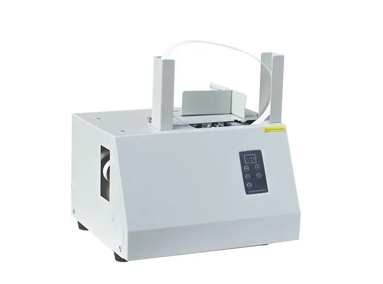 A4 size Automatic paper tape binding machine, automatic banknote binding machine, document and receipt crossbinding machine