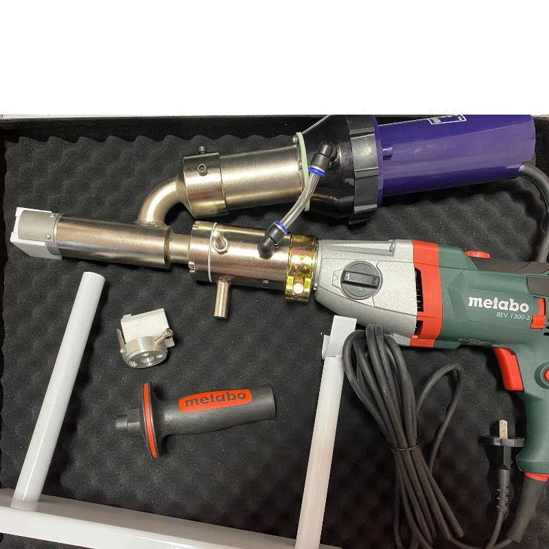 3400W Plastic extrusion welder Welding machine Hot Air Plastic Welder Gun extruder for PP PE HDPE LDPE 220V RFST-16A-6