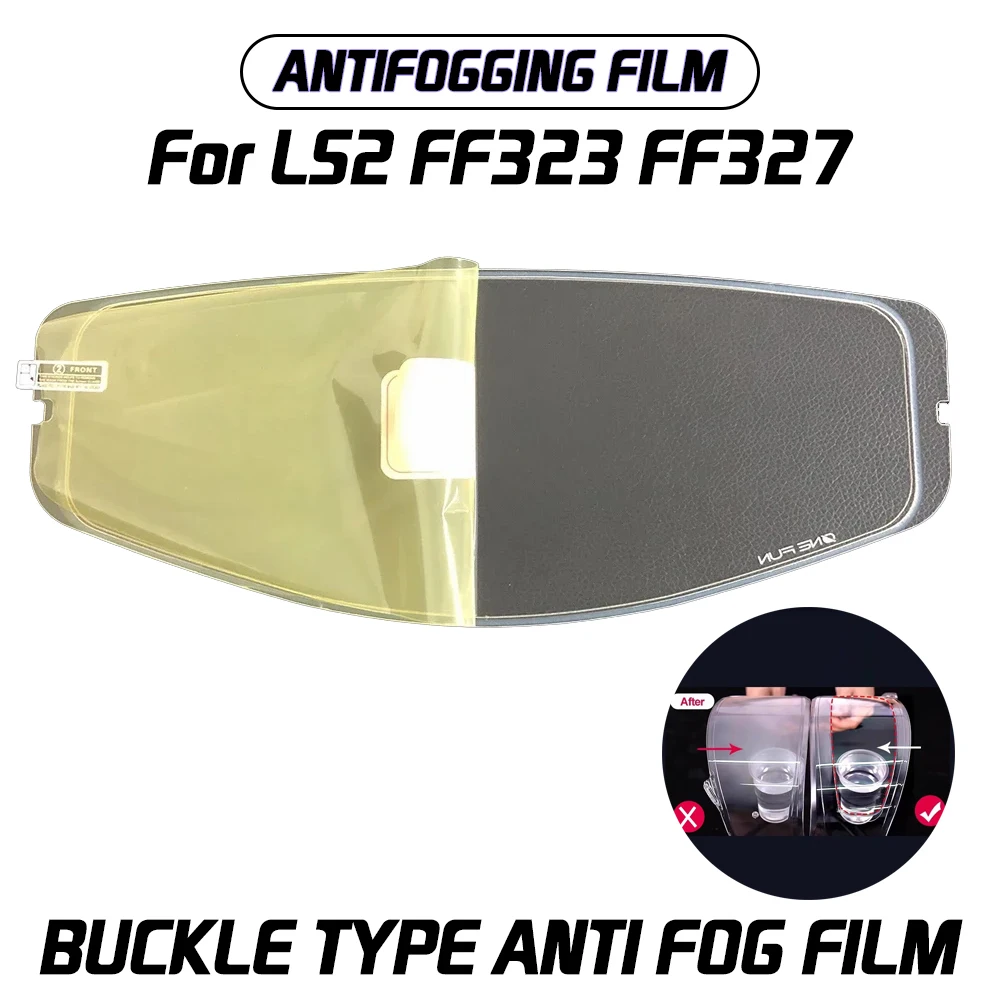 

Мотоциклетный шлем, козырек, противотуманная пленка для LS2 FF323 FF327, противотуманная пленка, аксессуары для шлема