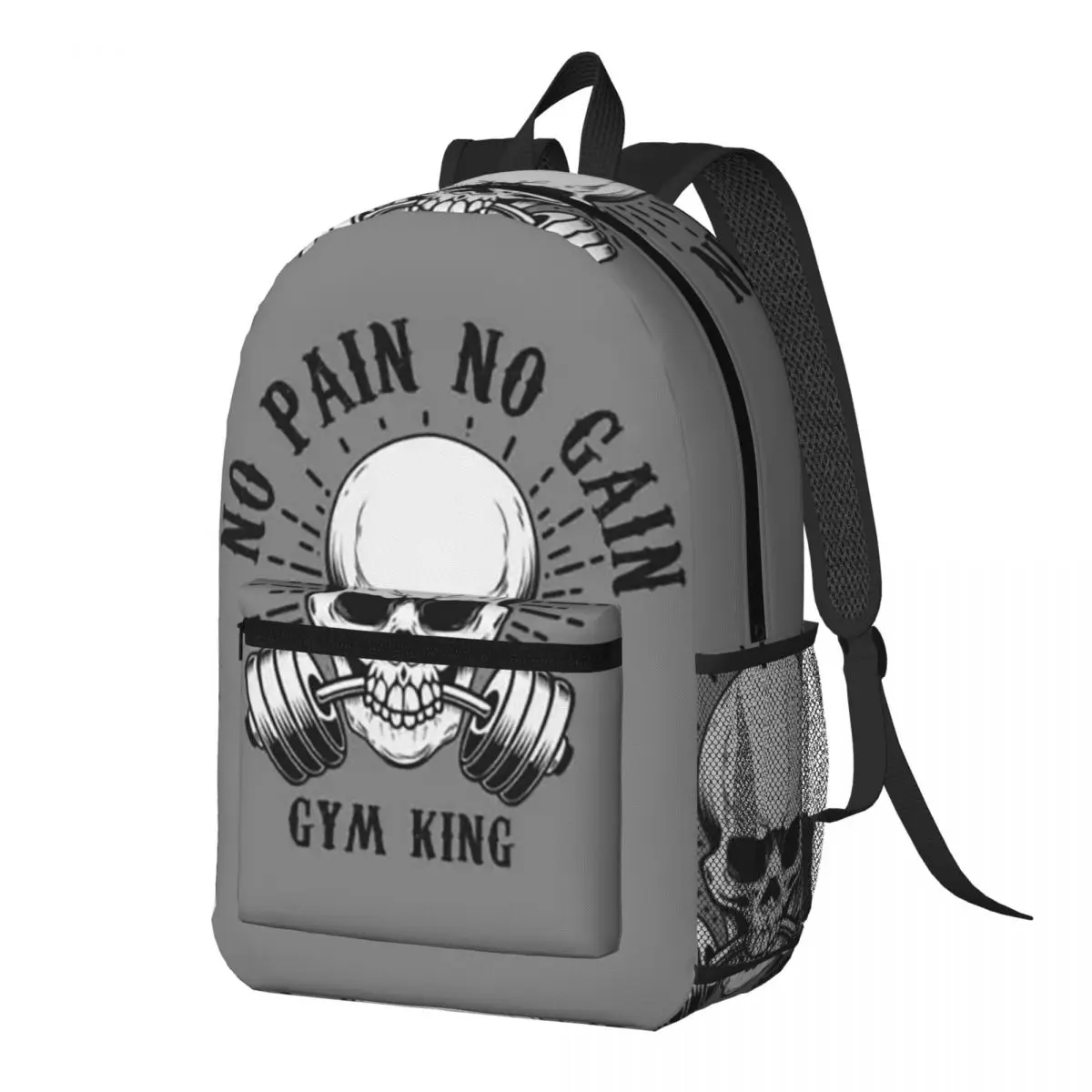 

Powerhouse Gym Bodybuilding Fitness Motivational Quote Backpack Daypack BookBag School Bag Shoulder Bags for Men Women