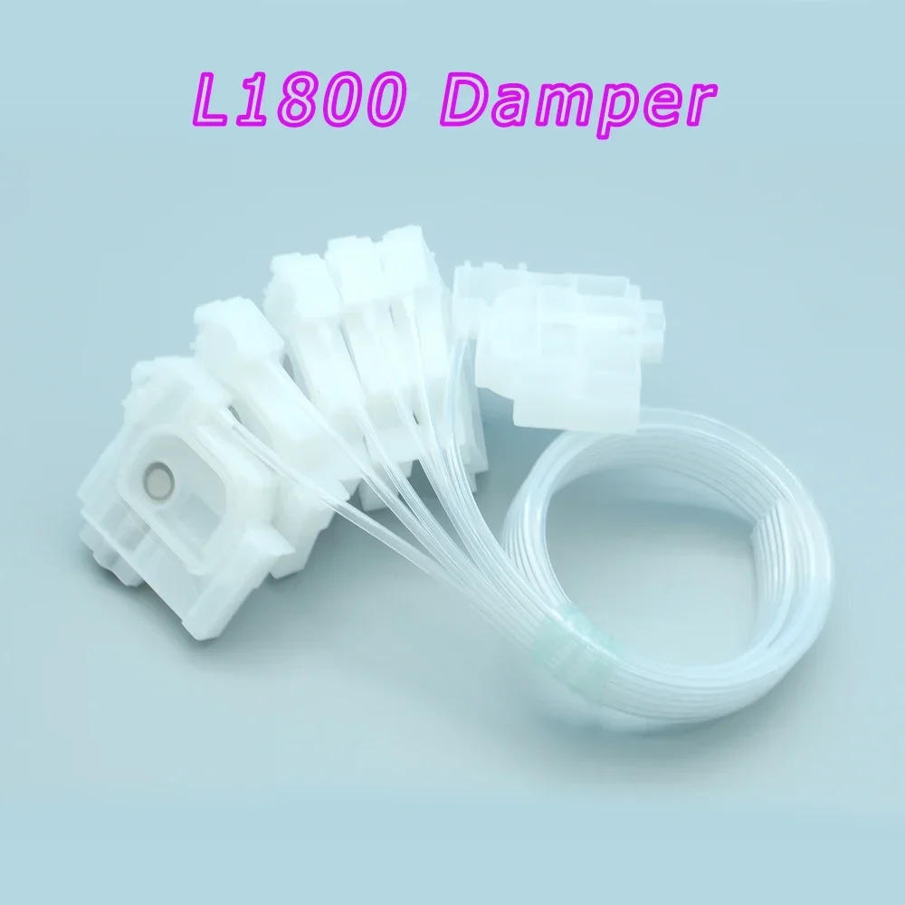 L805 Комплекты демпфера чернил DTF для Epson L200 L210 L801 L805 L810 L850 L1800 L1300 L1455 Самосвал принтера с 2-метровым трубчатым шлангом для чернил