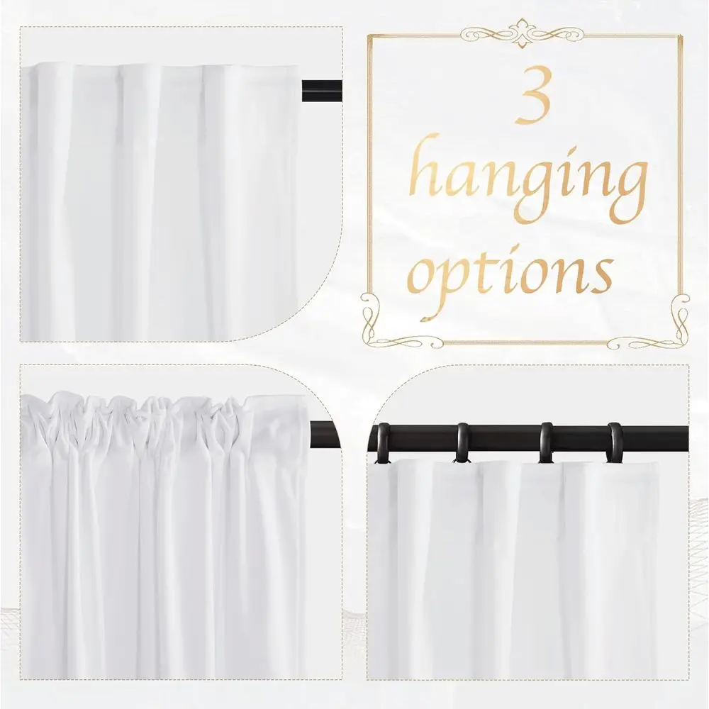 120 tende lunghe in morbido velluto, set a 2 pannelli, luce e blocco del calore per porte scorrevoli in vetro, larghezza 52