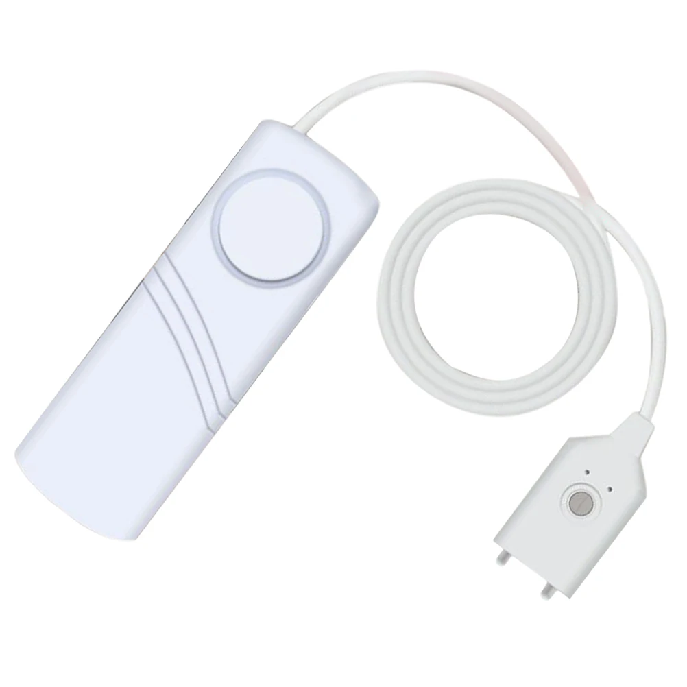 Water Leak Solid Material Loud Water Alarm Sensor for Basement Kitchen Bathroom Flood Drip Alert