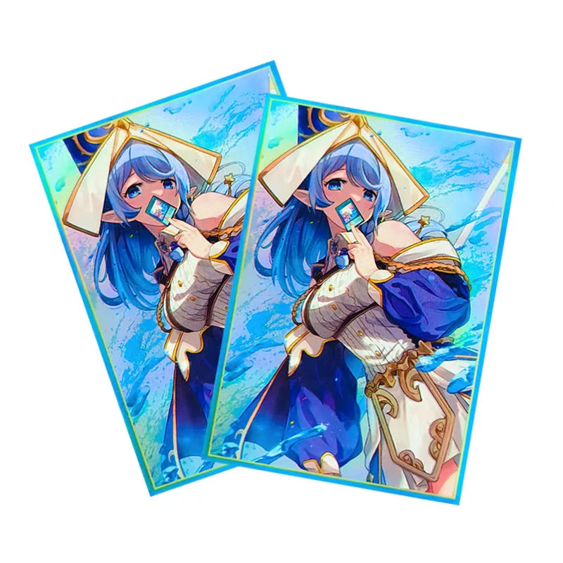 50PCS 63X90mm Japanese Size Trading Card Sleeves Printing Anime Card Sleeves Perfect Fit YGO Card Gift Toys