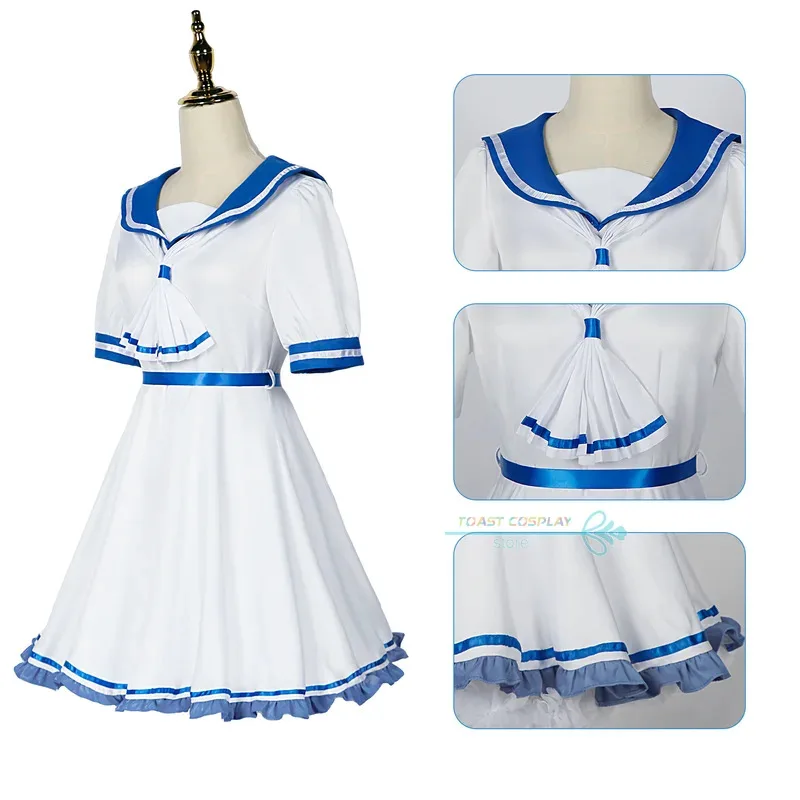 

2025 12 Oshi No Ko Costume Sailor Suit Jk Uniform Arima Kana Cosplay Rubii Akuamarin Kurokawa Akane Anime Role Play Dres