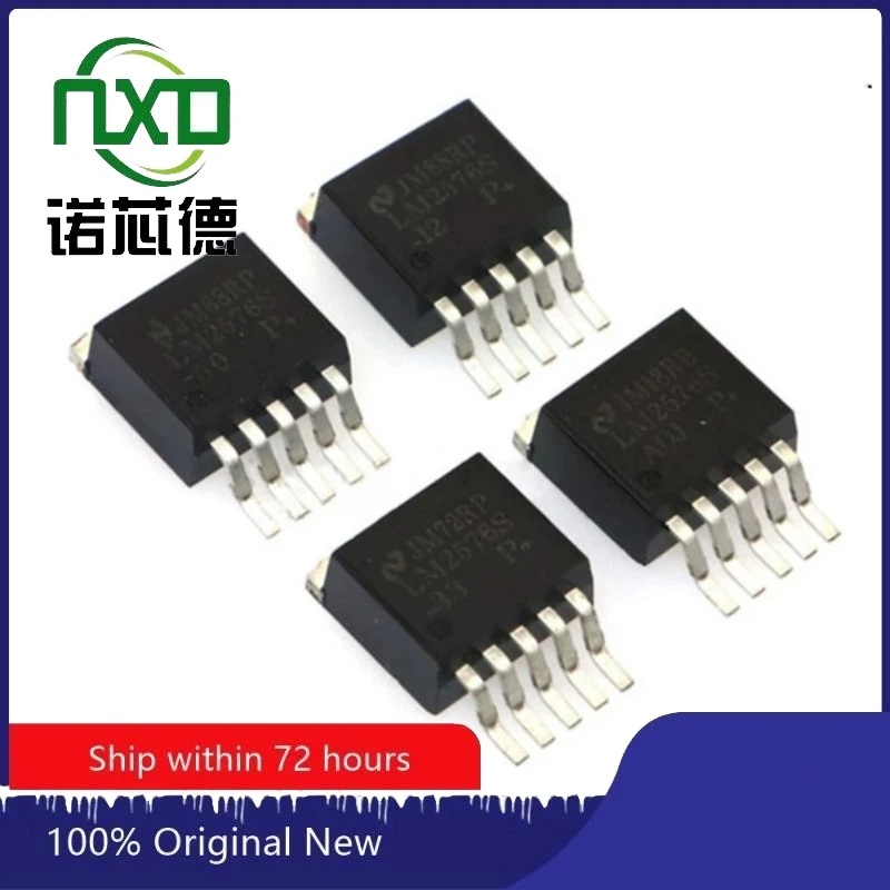 10PCS/LOT LM2576S-5.0V/3.3V/12V/ADJ/15 NOPB TO-263 Voltage regulator chip brand new original