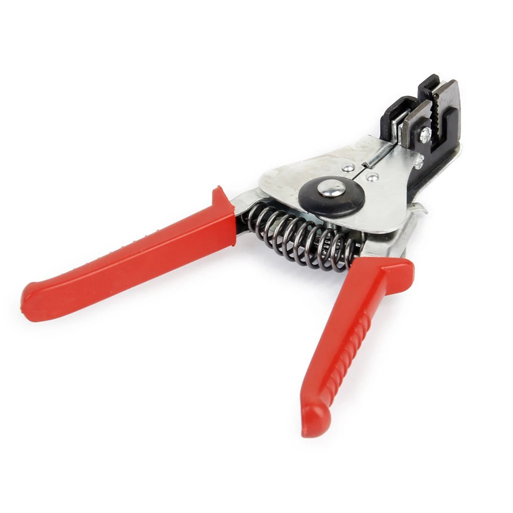 

Stripping Tool Stainless Steel Red Silver 180mm 709inch Cable Stripper Plastic Home Factory Cable Stripping Pliers Use