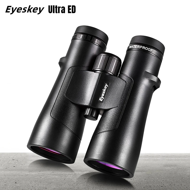 Eyeskey 10x42 10x50 12x50 15x56 مناظير ED المهنية قوية تلسكوب العسكرية النيتروجين مقاوم للماء Bak4 الصيد التخييم #3